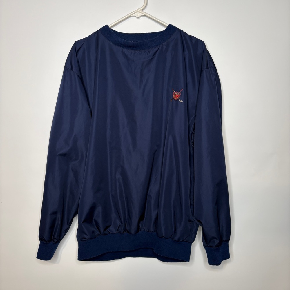 Vintage GOLF Polo Ralph Lauren Pullover Windbreaker Size Medium
